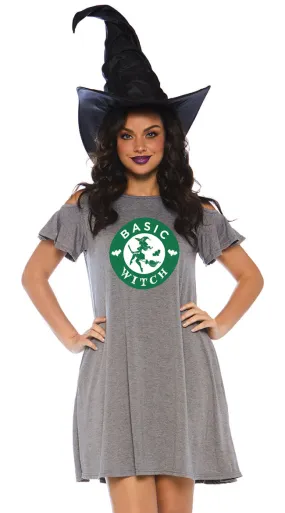 Basic Witch Jersey Dress