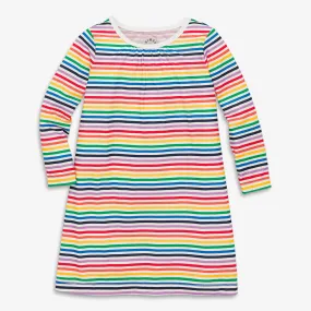 Clearance nightgown in rainbow stripe