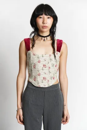 Colette Floral Corset Tank