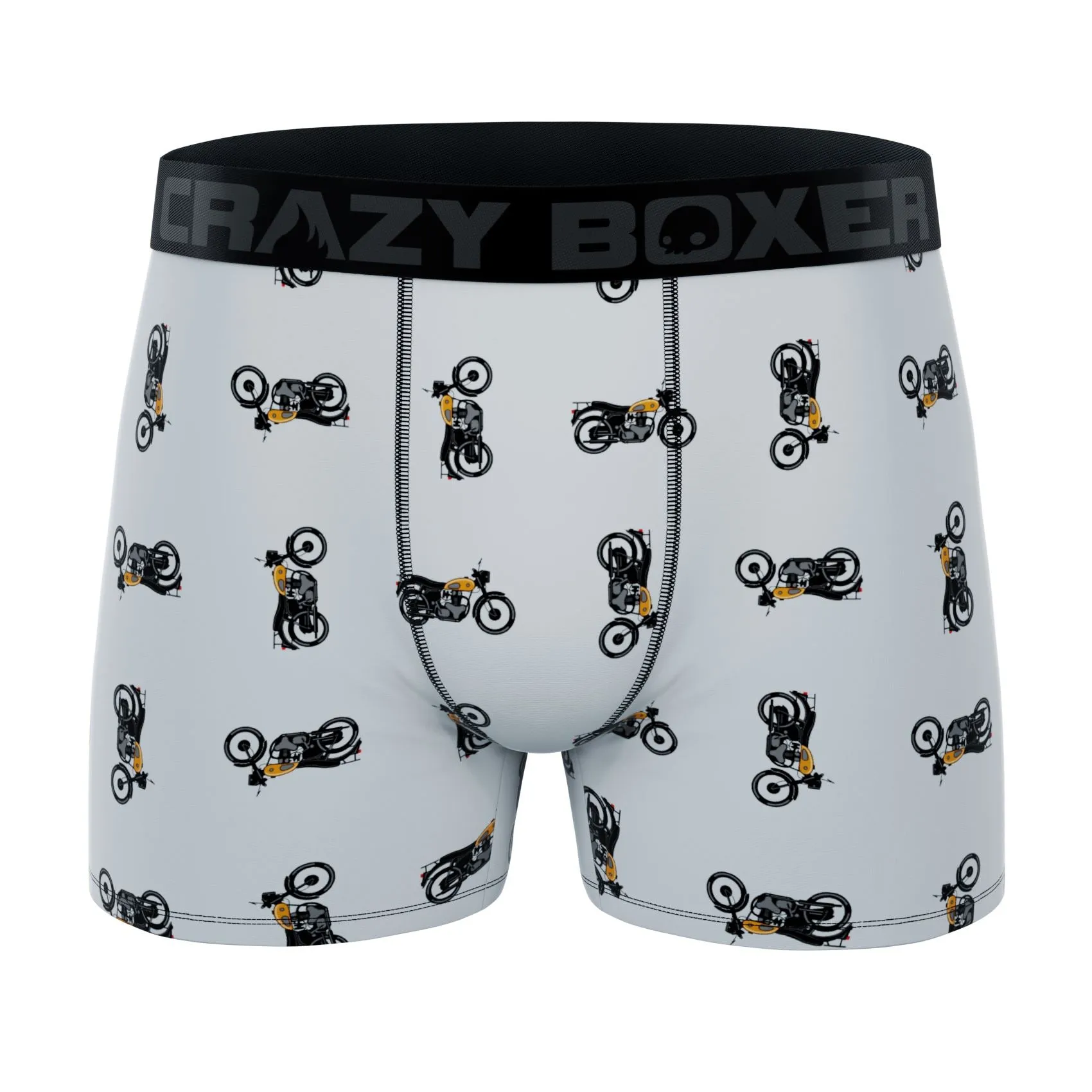 CRAZYBOXER Jet Men's Boxer Briefs (6 Pack)