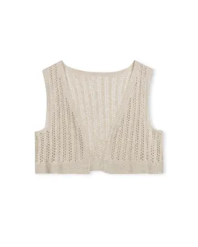 Crochet Crop Vest