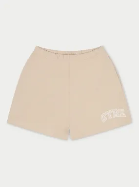 CTRE JERSEY SHORTS - STONE