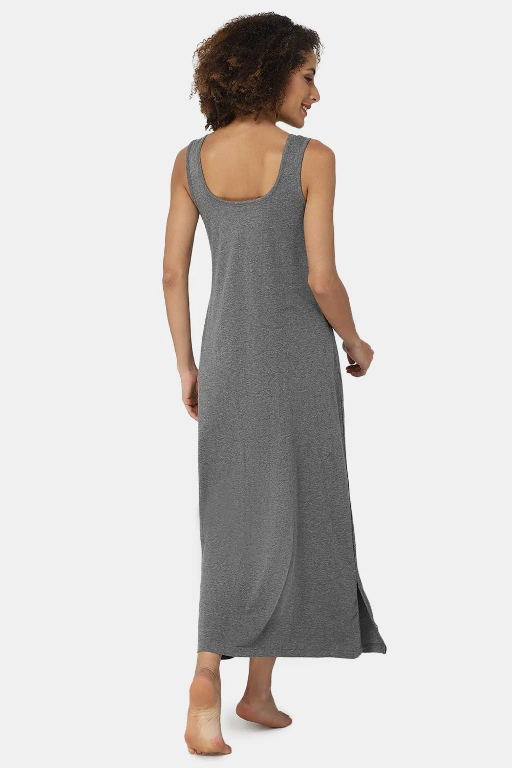 Full-Length Sleeveless Intimacy Full Night Slip - Nightwear