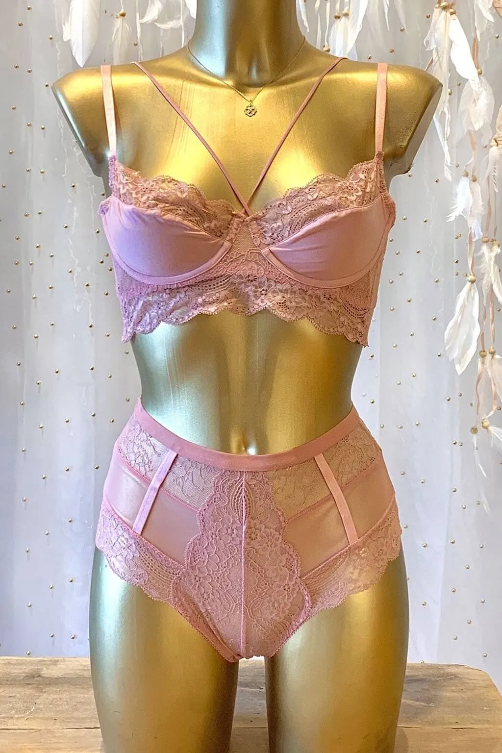 Lingerie Audrey Pink Bottom