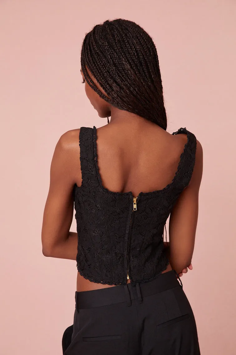 Lorelai Lace Corset Bustier