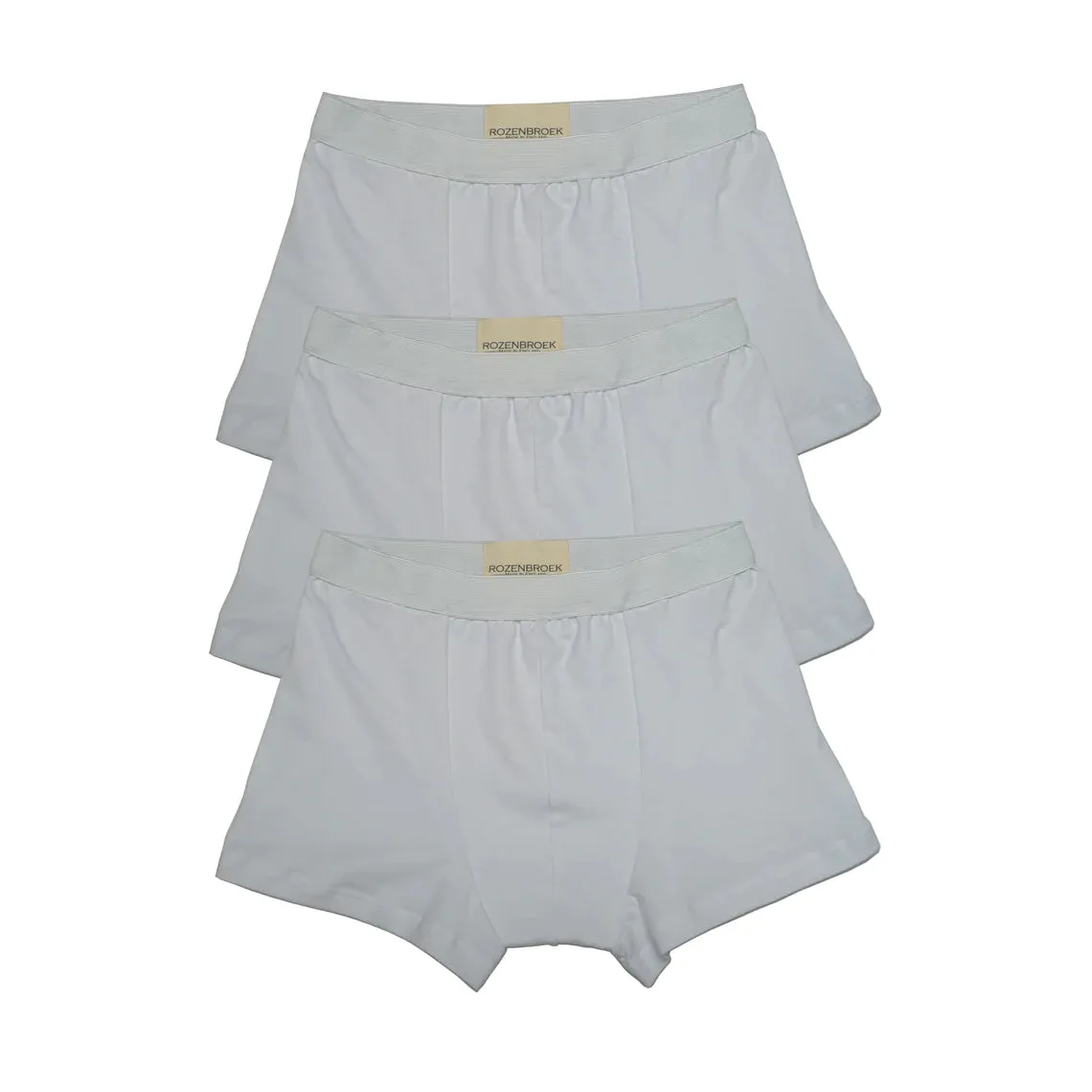 Organic Bamboo Jersey Trunk in White