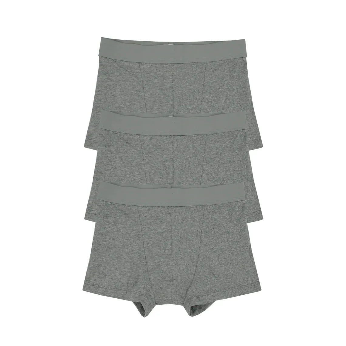 Organic Cotton/ Bamboo Jersey Trunk in Grey