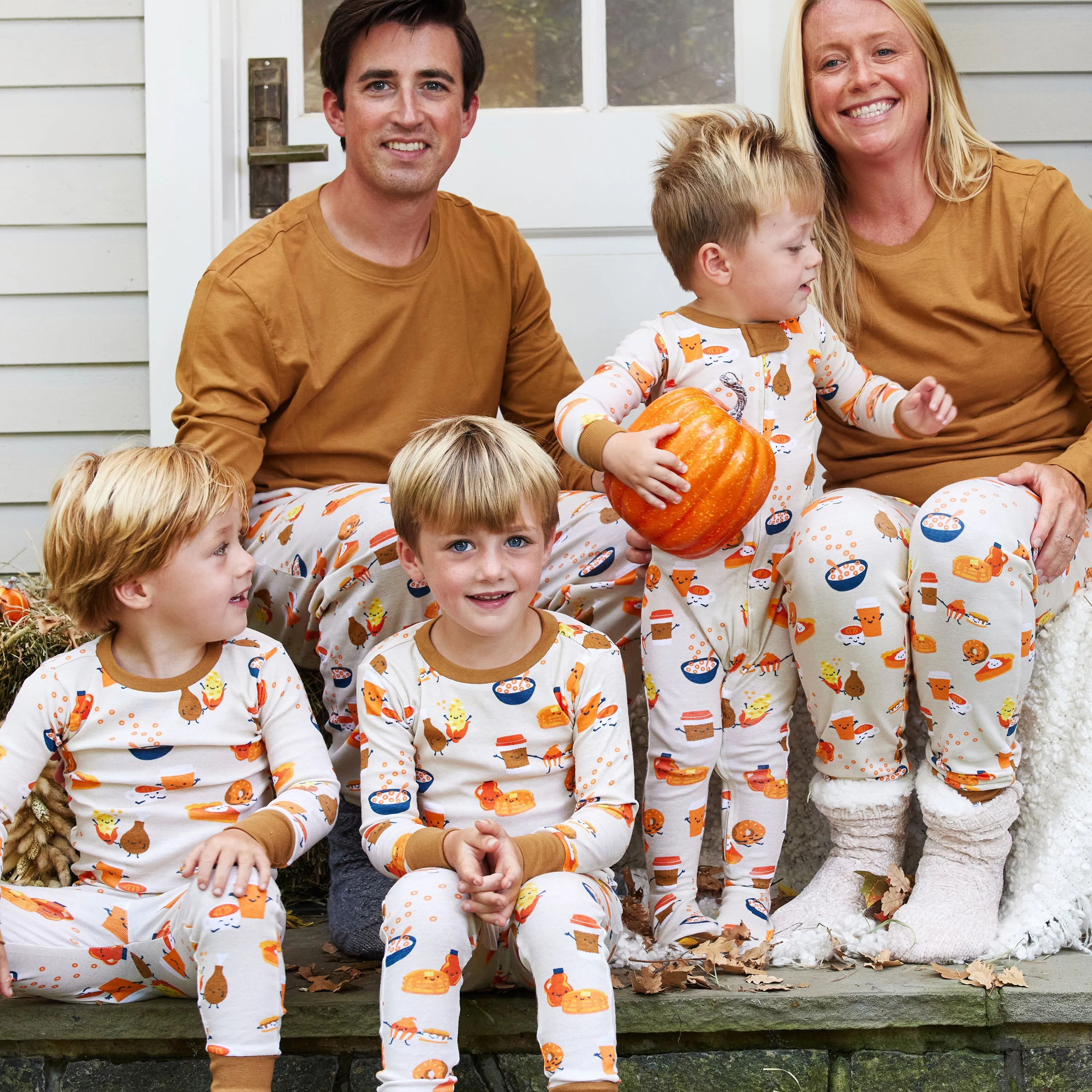 Organic Cotton Holiday Matching Family Pajamas