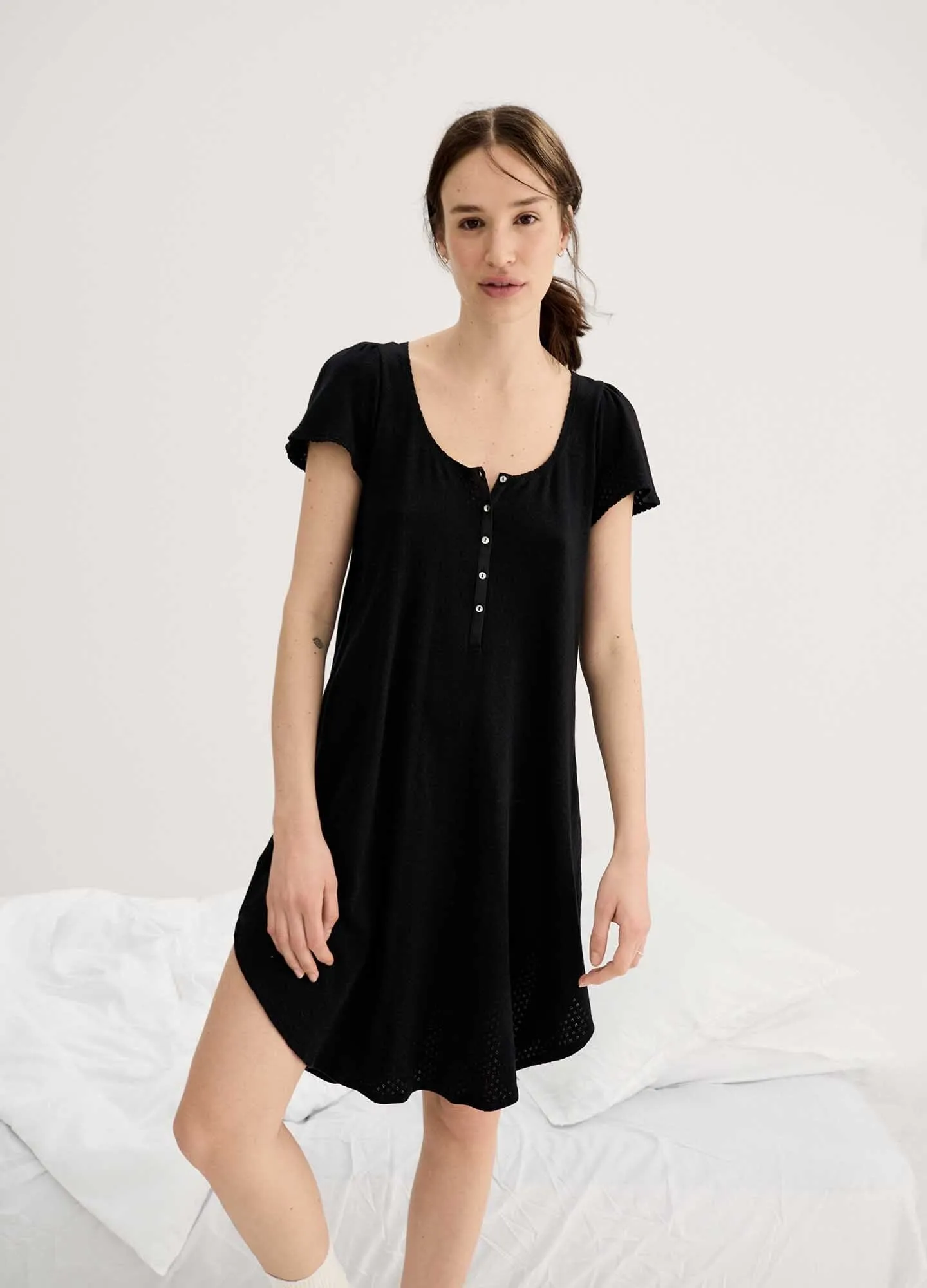 The Pointelle Nightgown