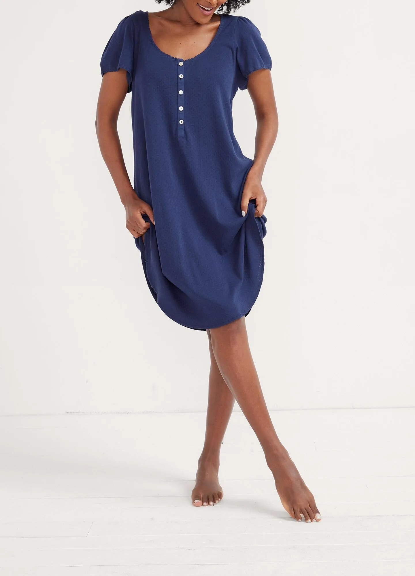 The Pointelle Nightgown