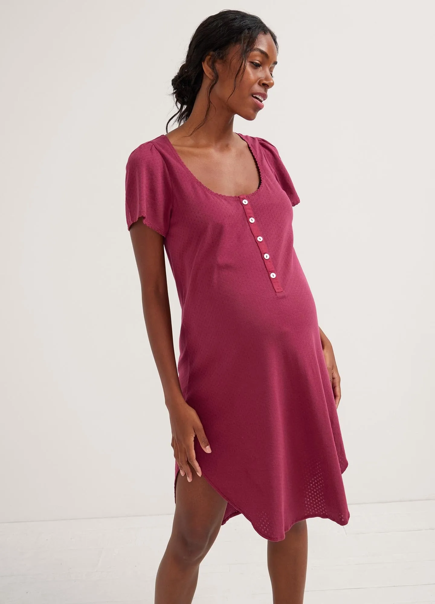 The Pointelle Nightgown