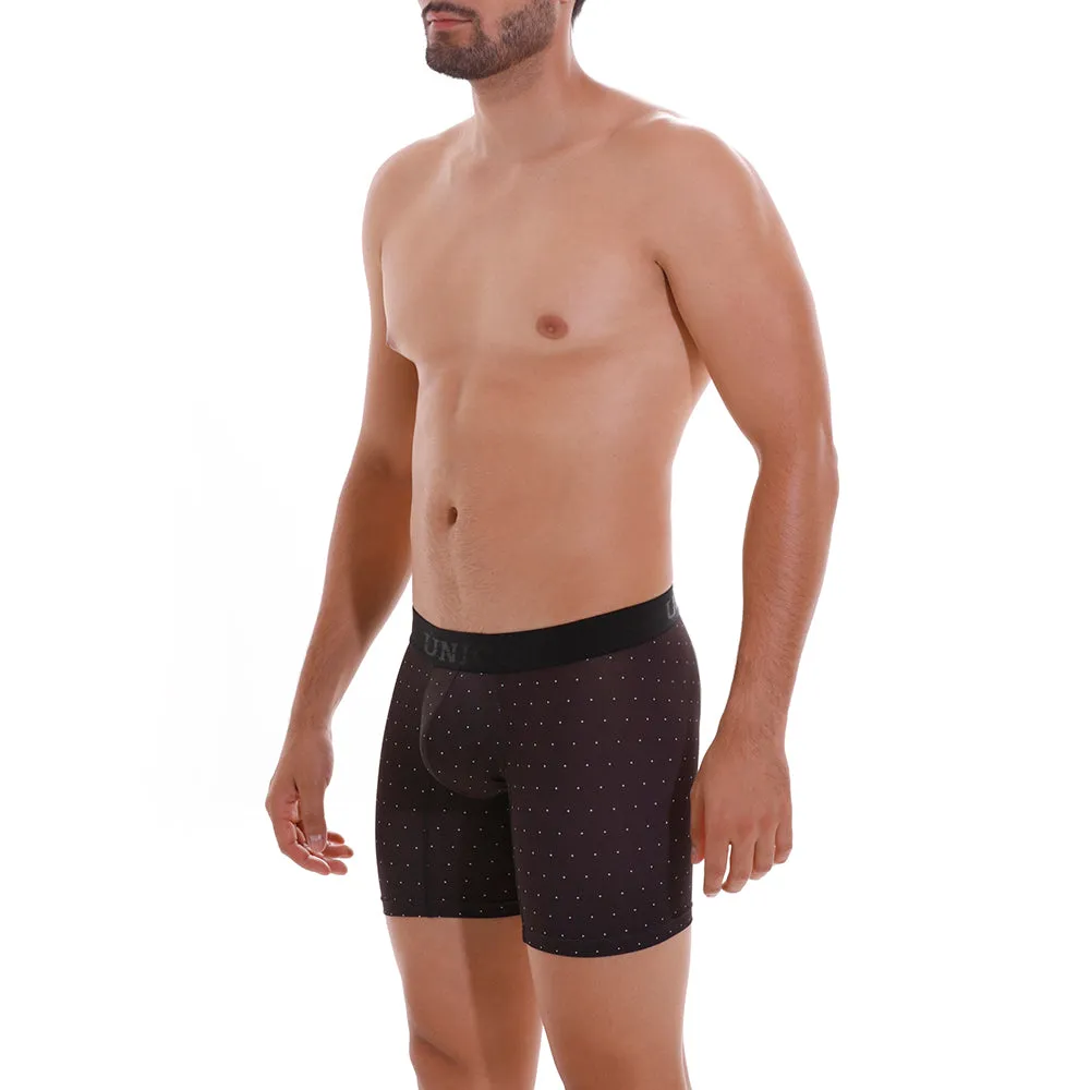 Unico Boxer Copa Long Leg BLACK ASTROS