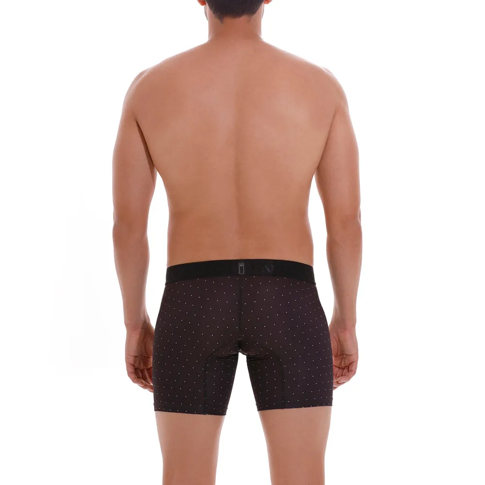 Unico Boxer Copa Long Leg BLACK ASTROS