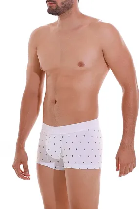 Unico Boxer WHITE NAVIERO Cotton