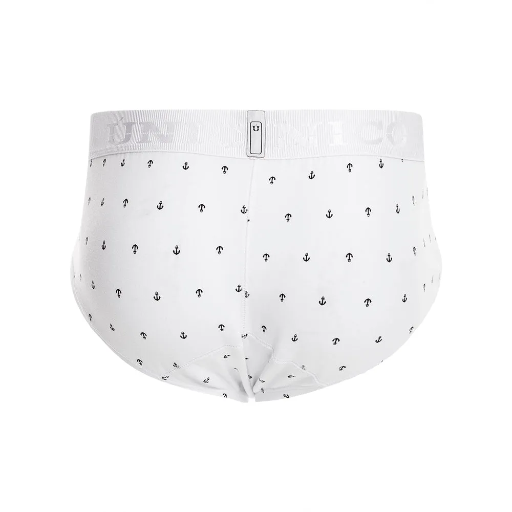 Unico Brief WHITE NAVIERO Cotton